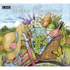 Lang, Wine Country 2026 Wall Calendar by Susan Winget