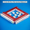 YINIUREN Acrylic American Mahjong Set 166 Mahjong Tile Set 1.2-inch