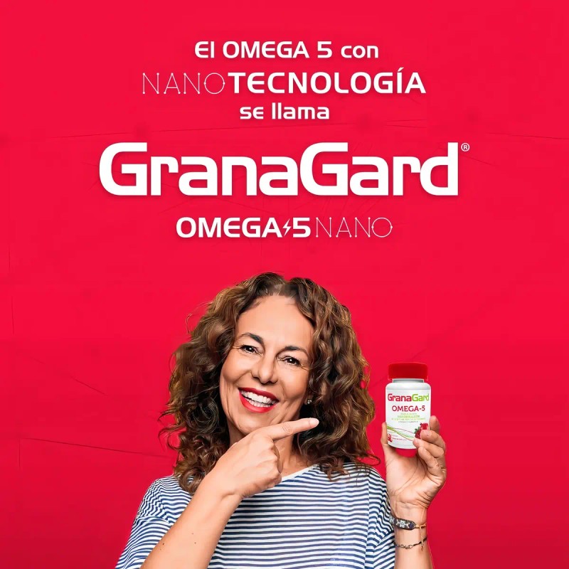 Granagard Omega Nanotecnología Aceite Semilla Granada 60ct