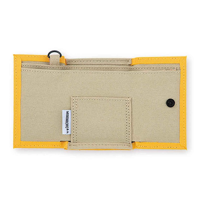 HEMING'S Coruri/Basic Mini Wallet, Yellow, 3.7 x 3.0 x 1.0