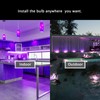 LOXYEE PAR38 Flood Purple Light Bulbs,2 Pack Dimmable,E26 Base Purple