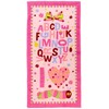 Hayashi CG410400 Bath Towel, Pink, Approx. 19.7 x 39.4 inches