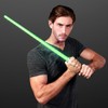 FlashingBlinkyLights Green LED Light Up Saber Space Sword