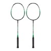 2 Pcs Carbon Fiber Badminton Rackets Ultra Light Adult for