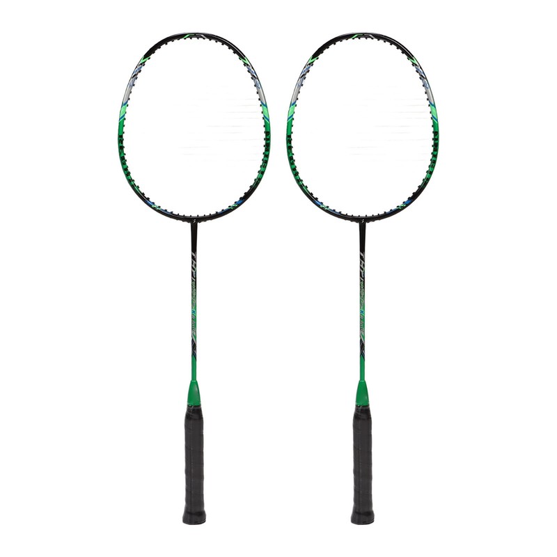 2 Pcs Carbon Fiber Badminton Rackets Ultra Light Adult for