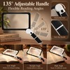 5X Handheld Magnifying Glass for Reading – Large Rectangle Lens