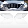 MOFANS 1 Pair Headlight Lens Covers Fit for Buick Enclave