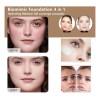 Bio Foundation 4 En 1, Base Hidratante Que Cambia De