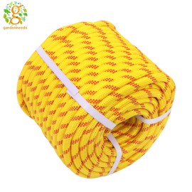 gardeneeds 48 Strand Polyester Braided Rope For Hauling Loads Rescue Work Camping 1/2"×150'