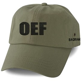 OEF Operation Iraqi Freedom Embroidered Ball Cap Olive