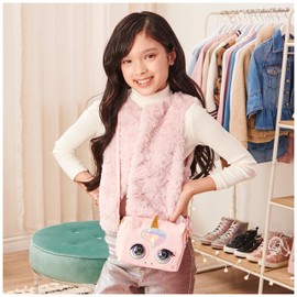 Purse Pets, Glamicorn Unicorn Interactive Purse Pet with Over 25 Sounds and Reactions, Kids Toys for Girls Ages 5 and up