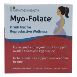 Formulab Myo-folate Drinky Mix For Reproductive Wellness 30 Sobres Sabor S/sabor