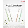 [KENT] CLASSIC Medium Head Extra Soft Toothbrush, Sensitive Teeth &
