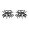 AutoShack Front Wheel Hub Bearing Assembly Pair Replacement for 2018-2022