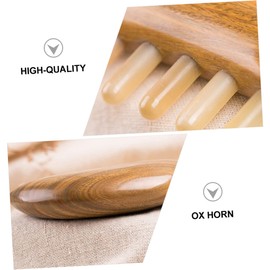 Baluue Beautiful Portable Wide Tooth Comb Coarse Tooth Hairdressing Tool for Smooth Hair