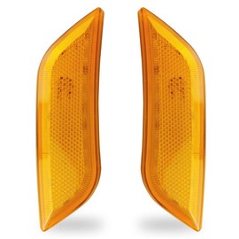 FIT LED Fender Turn Signal Indicator Amber Light For PETERBILT 567 579 587 2010-2019 Left Driver & Right Passenger Side P54-6147, P54-1212-100, P54-6147R, P54-1212-100R （F00001/F00002）