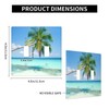 Beach Palm Tree Double Toggle Light Switch Cover Wall Plate