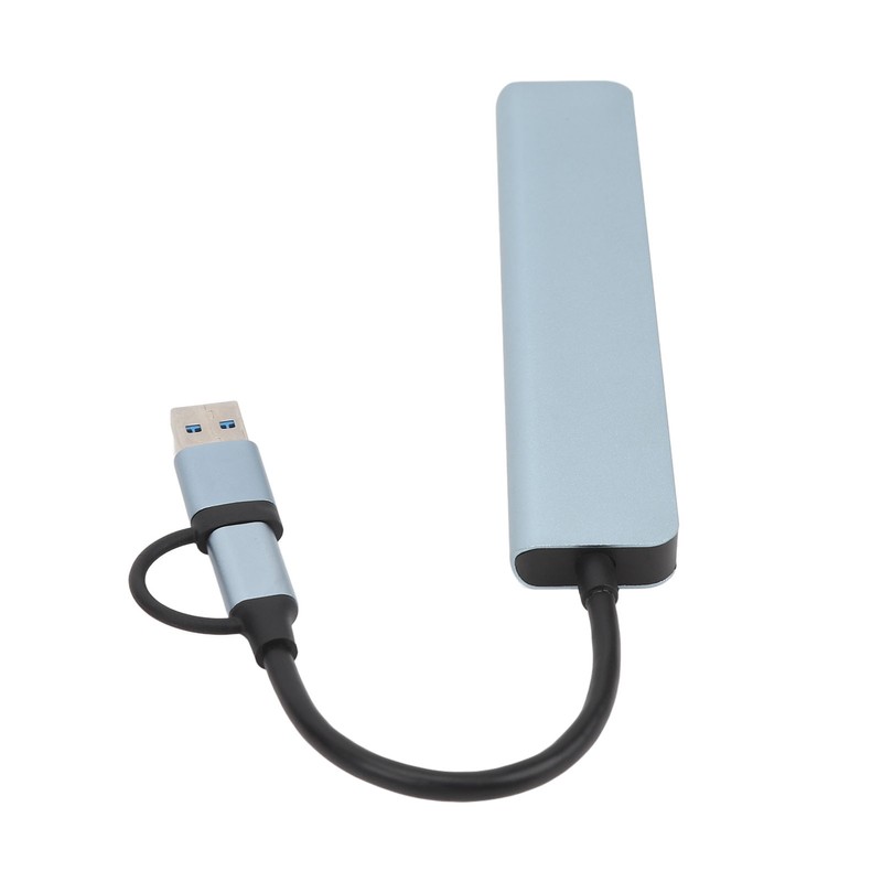 8 In 1 USB C Hub Aluminium Alloy with 1