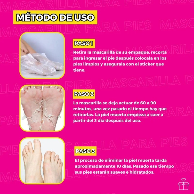 Mascarilla Exfoliante Pies Lavanda Onlyshop 40g