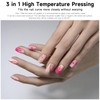 Semi Cured Gel Nail Strips, 28 pcs Gel Nail Strips