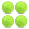 MYKUJA Silent Pickleball Balls, Quiet Balls for Foam Pickleball Practice