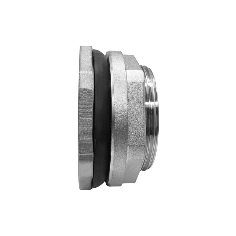 Fitvell 304 Stainless Steel Bulkhead Water Tank Fitting 1.25" Female