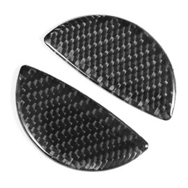 KIMISS 2pcs Car Interior Door Handle Cover Sticker Trim Carbon Fiber for Mini Cooper R55/R56/R60/R61