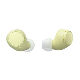 Sony WF-C510 Truly Wireless in-Ear Bluetooth Earbud Headphones with up to 22-Hour Battery, Multipoint-Connection, Mic and IPX4 Water Resistance, Butter Yellow