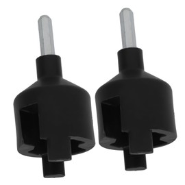 FUNOMOCYA 2 Pcs Electric Fence Insulator Socket Tool for Easy Installation Drill Compatible Adapter Lightweight Plastic Design for Quick Setup for Outdoor Fencing Projects