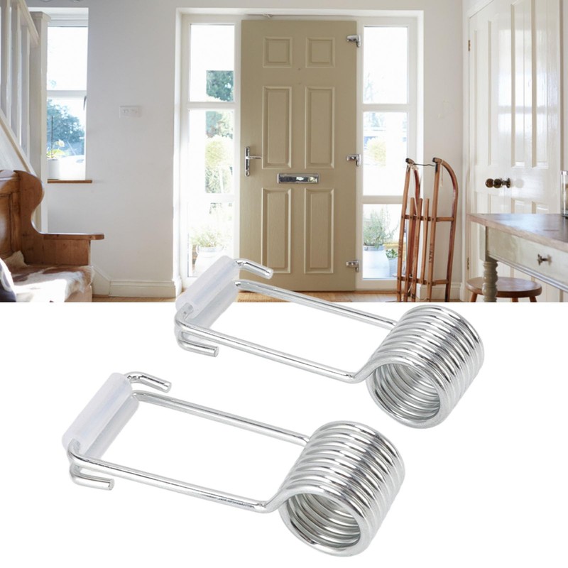 Spring Hinge Door Closer, 4 Pack Self Closing Universal Butterfly