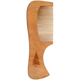 'Pine Tree Silhouette' Wooden Comb (HA00054567)