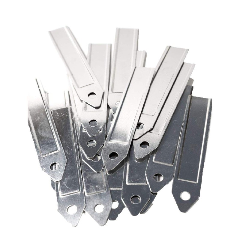 Nutley's 10cm Aluminium Labels Plant Seedling Markers (Pack of 100)