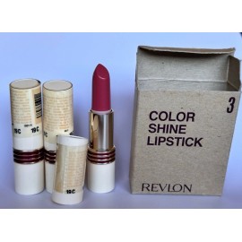 Revlon LOT of 3 - Color Shine Lipstick Creme-  19 C Woodsy Rose Original Formula