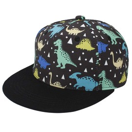 Yixda Baby Sun Hat Kids Hiphop Baseball Cap Boy Girl Snapback Cap - Baseball Dinosaurs