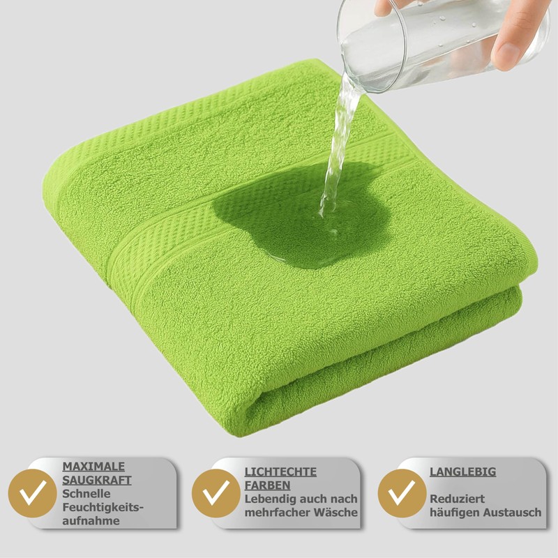 Class 4 Piece Terry Towelling Bath Towel Set | Pack