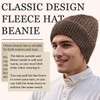 Beurlike Winter Beanie Hats for Men Women Warm Thick Soft
