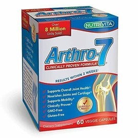 Nutrivita Arthro7 Natural Joint Support Supplement Joint in The Neck Back Han...