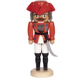 Saico Nutcracker, wood, red, 29 cm