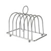 Ekoama Stainless Steel Toast Bread Rack 6 Slices Bread Box