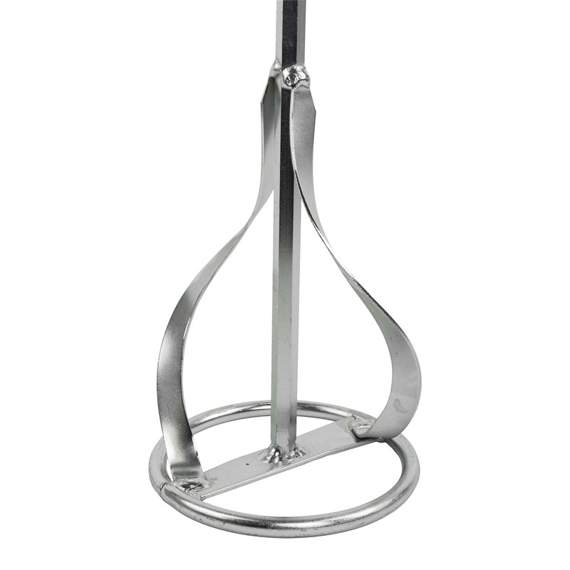 Toolty Paint Mixing Paddle Stirer Agitator 120x600mm Galvanized Steel for