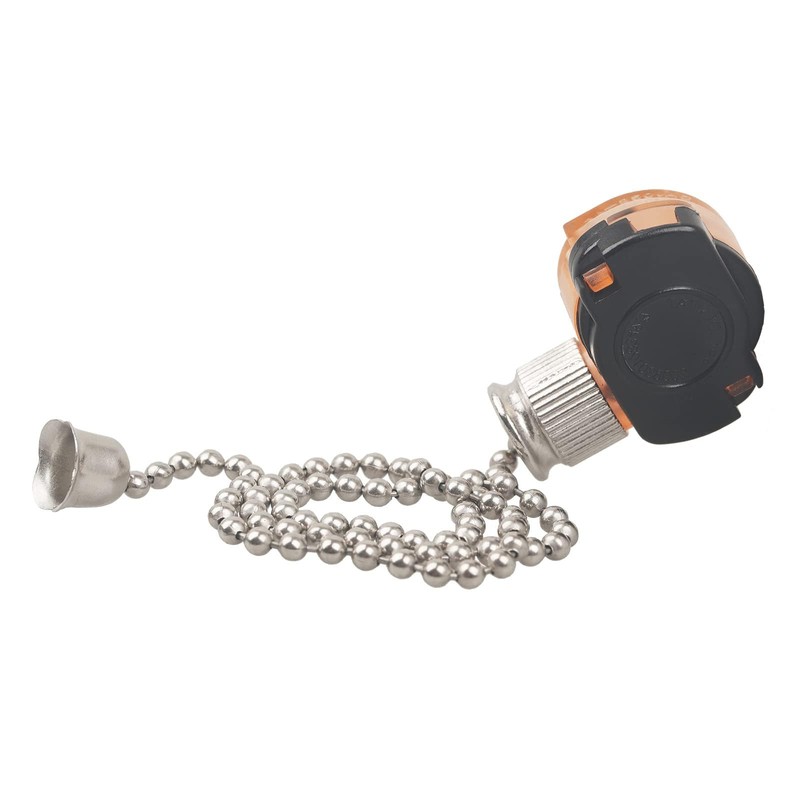 3 Packs Switches E87438 Ceiling Fan Switch with 11" Beaded