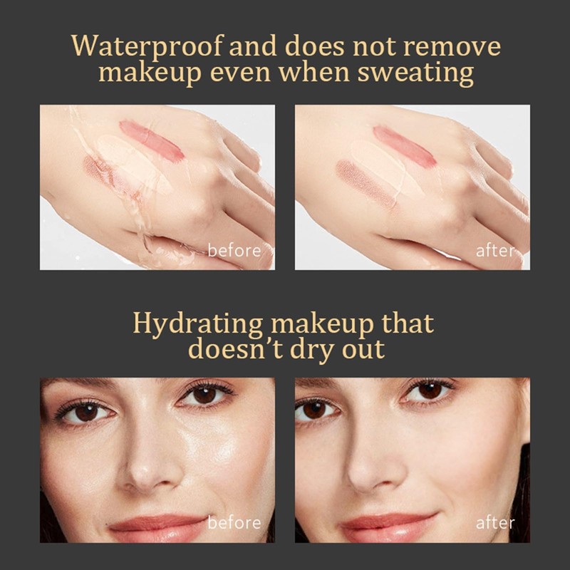 9ml Waterproof Clear Mix Makeup Dilution,Makeup Mixing Liquid,Cosmetic Thinner,M/akeup Transformer