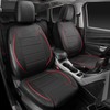 CAR PASS Universal FIT Piping Leather Car Seat Cover, for