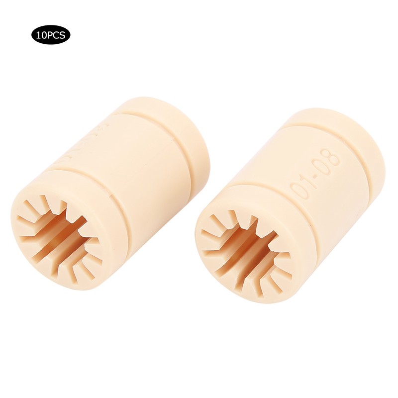 10Pcs LM8UU Bearing Plastic Linear Bushing Parts LM8UU RJMP 3D