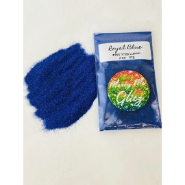 Mercy Me Glitz Royal Blue #705 Metallic Glitter 1/128 0.2mm .5, 1, 2, 4oz  - .5 Ounce