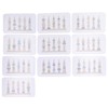 Stack Matching Set Educational Wood with 10 Cards Geometric Shape