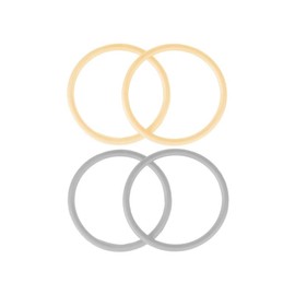 Patella Band (4Pcs) Knee Protection, Jumpers knee - Color: Tan/Gray