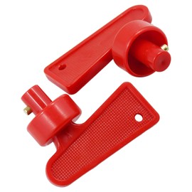 Tendparts 2PCS Battery Disconnect Switch Spare Keys Compatible with Car RV ATV Truck Boat Marine, Spare Keys for Battery Disconnect Isolator Power Kill Switch