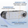 RV LED 4 1/2" Surface Mount Dome Light Battery Powered