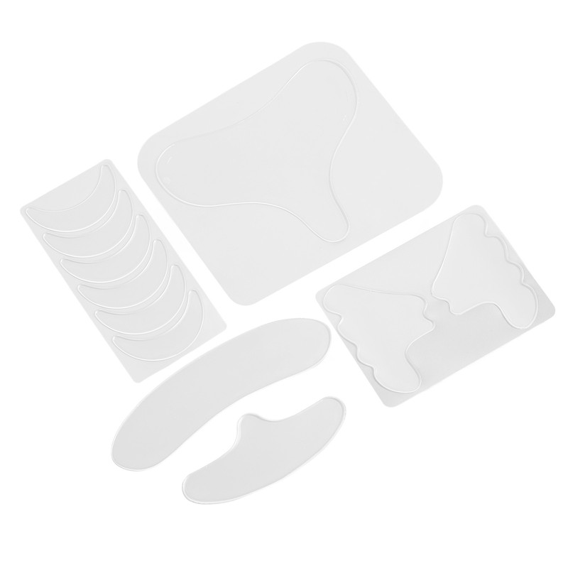 11pcs Facial Wrinkle Flattening Patch Remove Eye Bags Silicone Anti